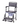Toilettenstuhl fahrbar mit abklappbaren Armlehnen bis 113kg - Titan Clean - Rehahub